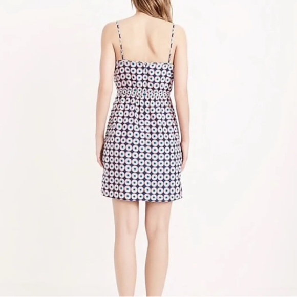 J CREW Seaside Floral Patterned Cami Dress Size 8 - Picture 3 of 12